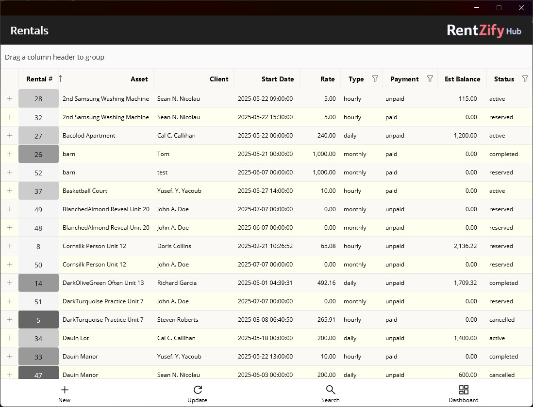 Windows UI Screenshot